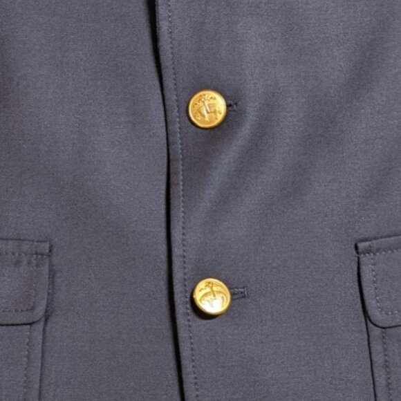 Brooks Brothers Loro Piana Wool Blazer Boys Size 16 Super 120s Jacket Sportcoat - Picture 6 of 9